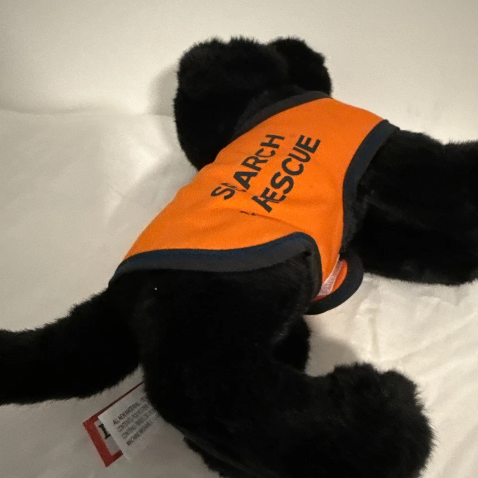 Douglas Toys Search & Rescue Puppy Dog 12” Inch New York 911 Memorial Plush 9/11 - Image 4 of 4