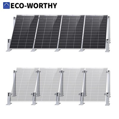 ECO-WORTHY  Solar Panel Mounting Brackets Kit System for 4PCS Panels