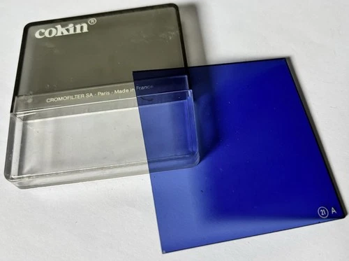 Cokin A Series 80B Blue Cooling Colour Correction Filter, A021 - Case / vgc