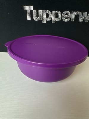 Tupperware Aloha Home Bowl   Serving Bowl 8.75 cup / 2L Dark Purple Color Sale