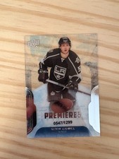 2016-17 Upper Deck Ice #134 Kevin Gravel RC 0547/1299 Los Angeles Kings