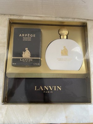 Vintage Lanvin Arpège Gift set Eau de Parfum and Parfumed Body Lotion Sealed