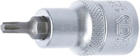 "Bit-Einsatz | Antrieb Innenvierkant 12,5 Mm (1/2\") | T-Profil (FüR Torx) T25"