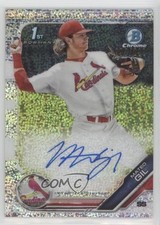 2019 Bowman Chrome Prospect Speckle Refractor 95/299 Mateo Gil #CPA-MG Auto 0rf9