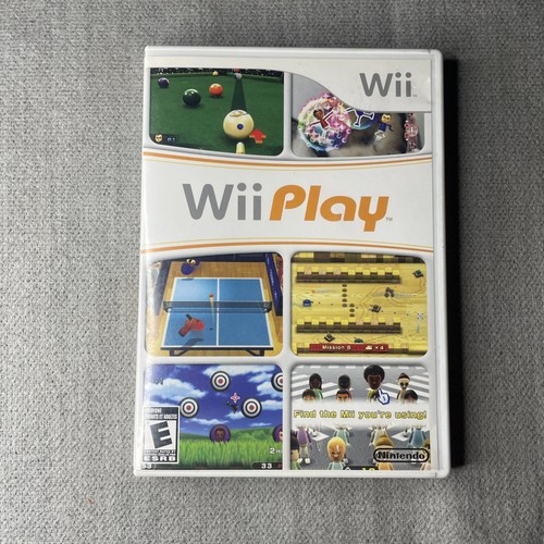 Wii Play Sports Spiele (Nintendo Wii, 2007) komplett in Box CIB - getestet funktioniert