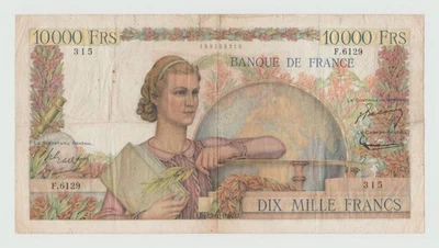 France - 10000 francs Génie - 7-1-1954 F.6129 315 - Photo 1/2