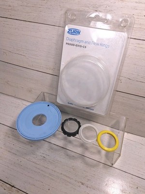 Diaphragm with 3 Flow Rings for Aqua Flush Zurn P6000-ER15 Chemical Resistant 