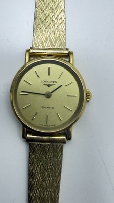 s*3様 LONGINES Quartz 18Kゴールド腕時計 Rare LONGINES Suchard 1880-1980 Quartz 717 / 6031 Ladies Watch 18K