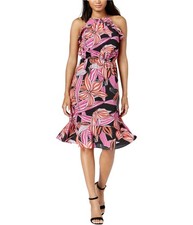 maison Jules Womens Printed A-line Dress