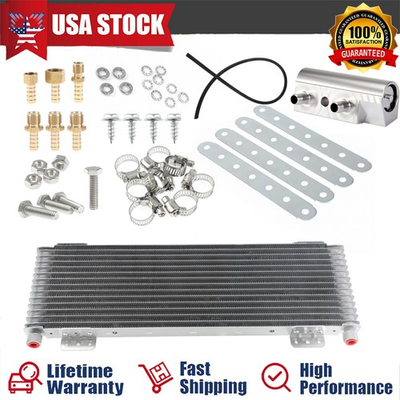 #ad Transmission Oil Cooler amp; Thermal Bypass Valve Kit For Chevrolet GMC LPD47391 $92.95