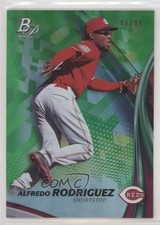 2017 Bowman Platinum Top Prospects Green 86/99 Alfredo Rodriguez #TP-ARO fm0
