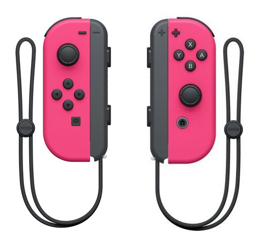Official Joy-Con Neon Pink pair (Bulk Packing) for Nintendo Switch