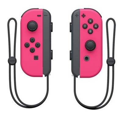 Official Joy-Con Neon Pink pair (Bulk Packing) for Nintendo Switch