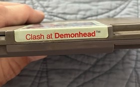 Clash at Demonhead Nintendo Entertainment System NES Authentic Cleaned & Tested
