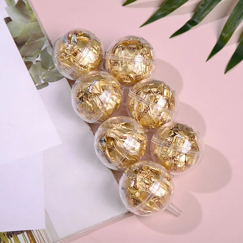 50pcs Clear Chocolate Box Truffle Liner Flower Candy Box Bouquet Chocolate Box - Image 4 of 4