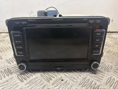 2010 SKODA OCTAVIA CD PLAYER HEAD UNIT 3T0035680A - Bild 1 von 4