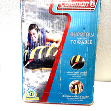 NEW Box Coleman Superfly inflatable Towable tube Heavy Duty Boat Watersport Raft