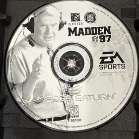 Madden NFL 97 (Sega Saturn, 1996)