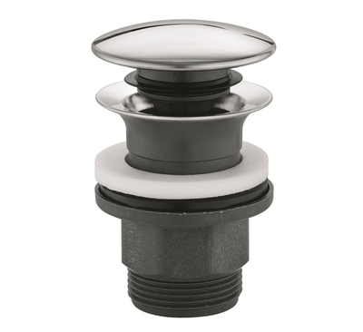 #ad #ad NEW Grohe Pressure Stopper Up Waste Clip clap Drain fitting Push open Chrome $44.99