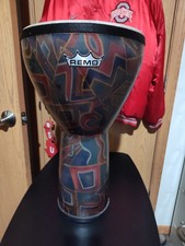 Remo Bongo w/Shoulder Strap 21" Tall X 12" Wide @ top See Description