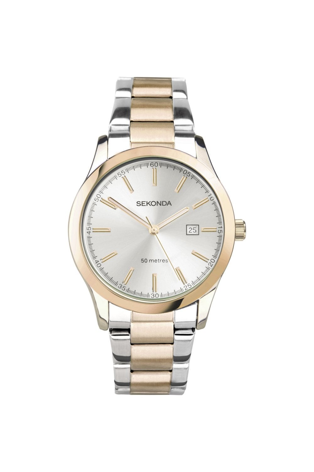 Sekonda Women's Two-Tone Stainless Steel 34mm Classic Watch 40474