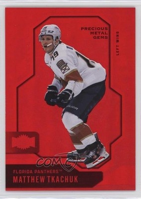 2024-25 Skybox Metal Universe PMG Red 11/100 Matthew Tkachuk #59 0i47