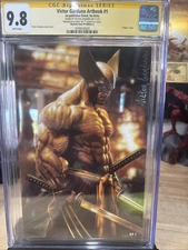 9.8 Victor Garduno Art Book #1 Bushido Claw Signed AP 7