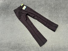 vintage 70s Wrangler Wrancher Brown Boot Cut polyetser pants sz 32 x 36 NWT