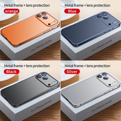 Metallrahmen mit Legierungsabdeckung für iPhone 17 Pro Max 17 Pro DE