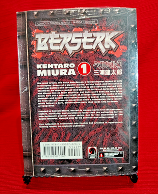 Berserk Vol. 1 Paperback Manga By Kentaro Miura NEW in plastic/18+