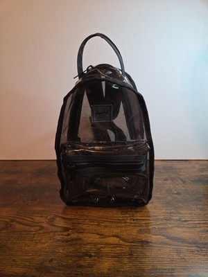 Herschel Supply Co. Nova Mid-Volume Backpack Black Gray Clear Mini