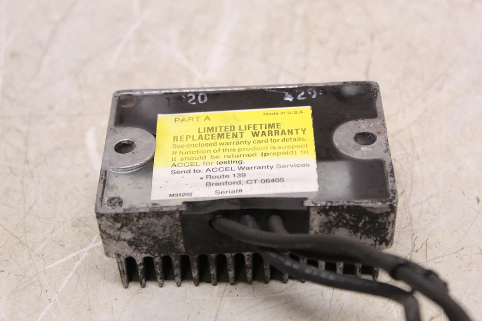 Harley-Davidson Heritage Softail Classic 1989 FLSTC rectificador regulador de voltaje Foto 3 de 4