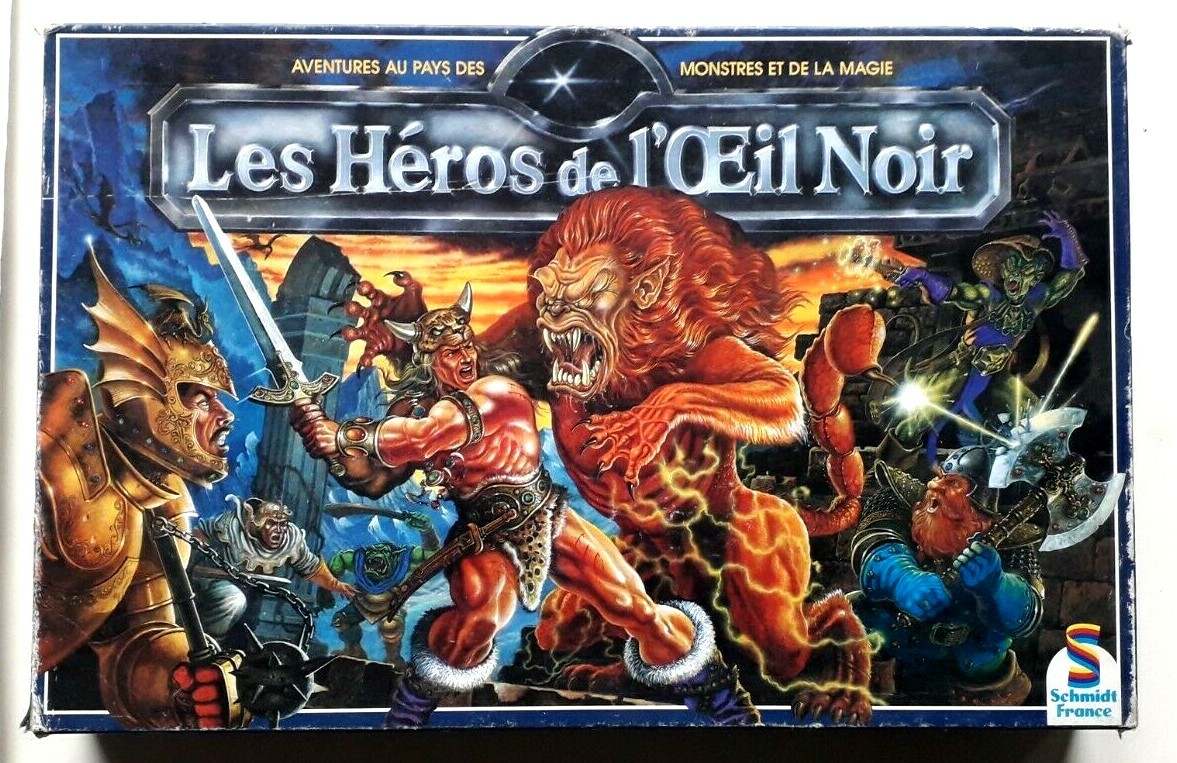 Jeu De Société SCHMIDT – Les Héros De L'Œil Noir – Édition 100% Complète (Occasion)