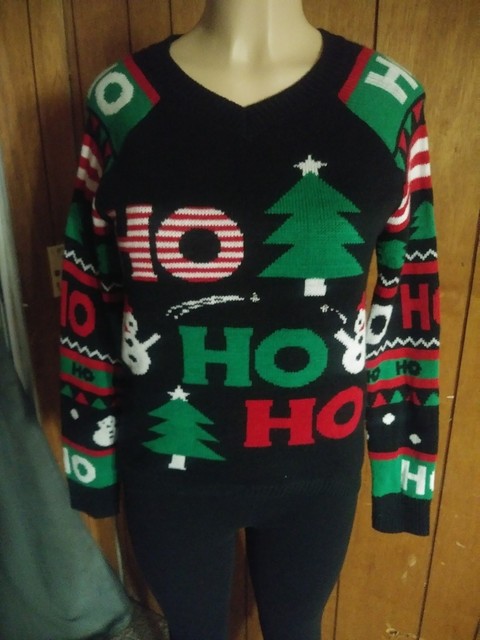Blizzard Bay Womens Ugly Christmas Snowman Sweater
