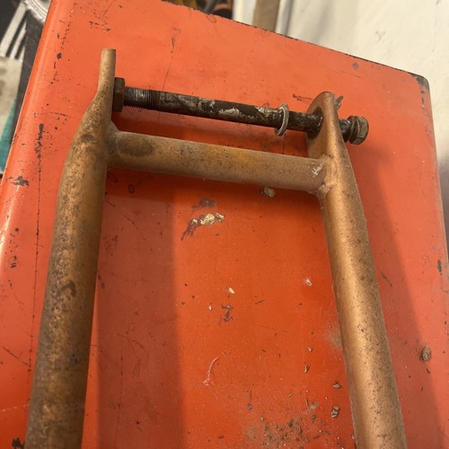 Harley Davidson Aermacchi Leggero M65 Swing Arm Rear Fork W Pegs & Pivot Bolt - Picture 10 of 14