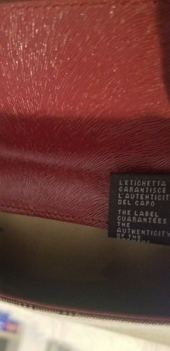 VINTAGE! AUTHENTIC! FENDI LEATHER WALLET / CLUTCH w/ DUST BAG 100% MADE IN ITALY - Picture 8 of 10