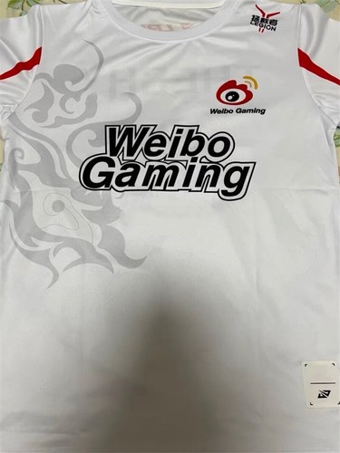2023 LPL Team WBG Uniform Weibo Gaming S13 The Shy TShirt LOL World Championship - Picture 4 of 8