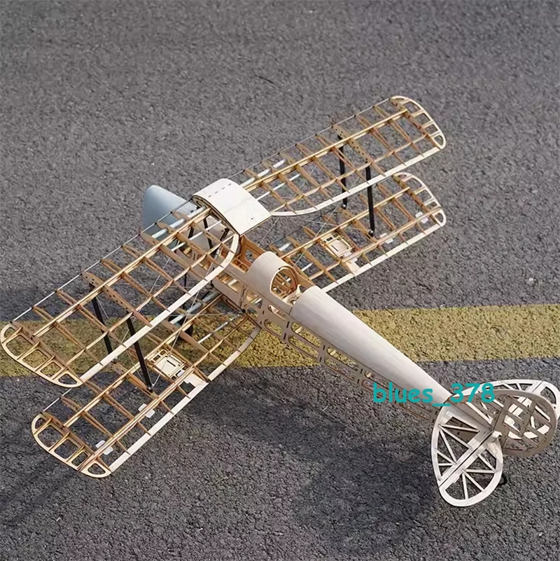 Havilland DH 82 Tiger Moth Wood Plane Airplane Kit Wingspan DIY Model Toy 102cm - image 2 of 4