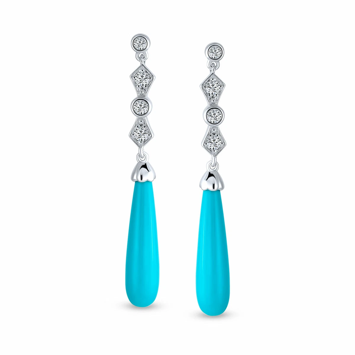 Long cheap western earrings
