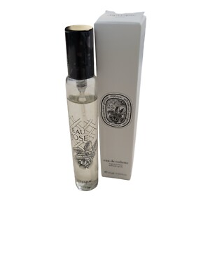 Diptyque Eau Rose Eau de Toilette EDT Travel Natural Spray .34oz 10ml New in Box