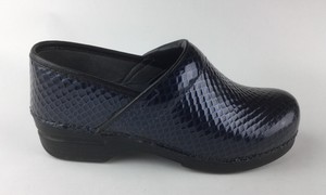 dansko snake print clog