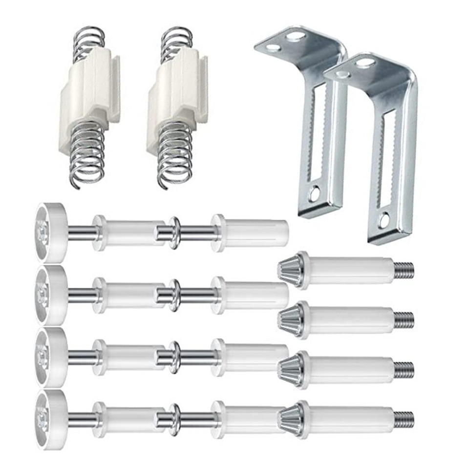 16PCS Closet Door Top Pivot Easy To Adjust Bifold Door Repair Tool Kit