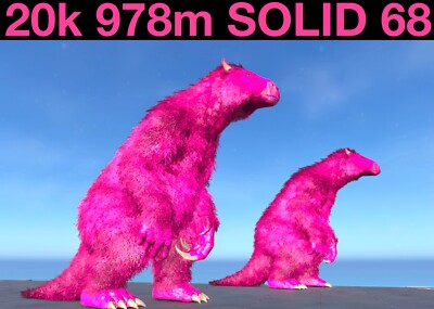 20k 978m Solid 68 Megatherium Ark Survival Ascended ASA PVE Xbox
