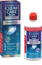 Clear Care Plus Cleaning and Disinfecting Solution with Lens Case Exp 2/28/25