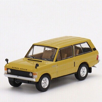 Mini GT 1:64 Diecast Model Car 1971 Range Rover Bahama Gold | eBay