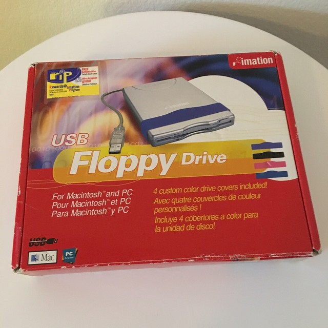 Imation USB Powered External Floppy Disk Drive Mitsumi D353FUE for sale