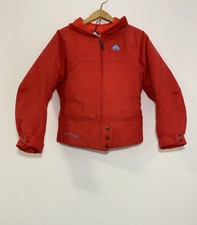 Nike Acg Down Jacket All Weather Red Clima Fit Short Size Xs Hooded