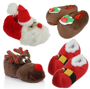 mens santa slippers