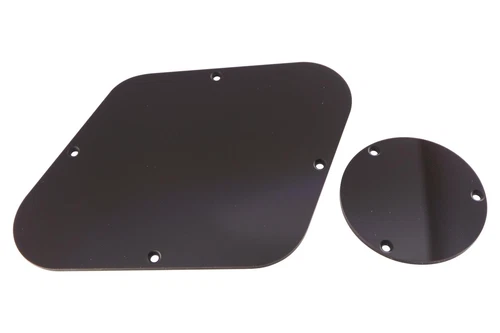Backplate Control Cover Set Dark Brown fits Gibson® Les Paul