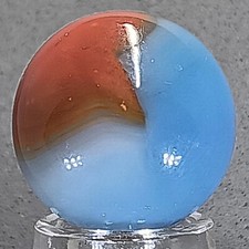 Vintage Vitro All-Red Marble .61 Inches Near-Mint Condition Combined Shipping